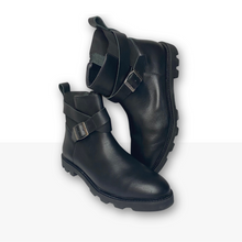 Load image into Gallery viewer, The Black Boot - Steel Toe Boot for Women