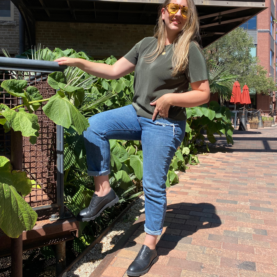 Steel toe online loafers womens