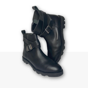 The Black Boot - Steel Toe Boot for Women