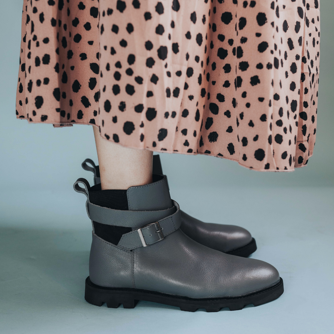 Women's fashion 2025 steel toe boots